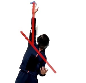 羽毛球零位擊球