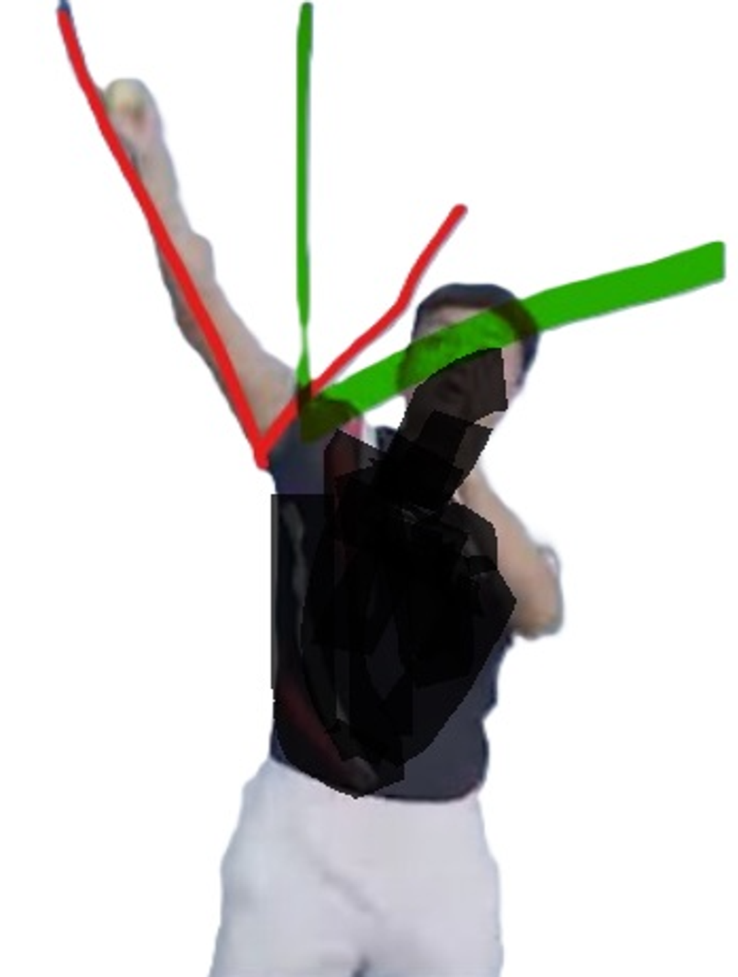 羽毛球零位擊球